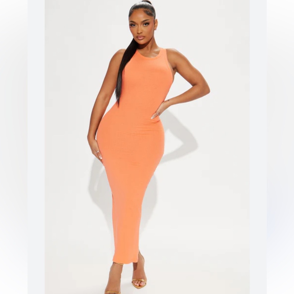 Reversible can wear two different ways amazon Orange and Pink Dress!